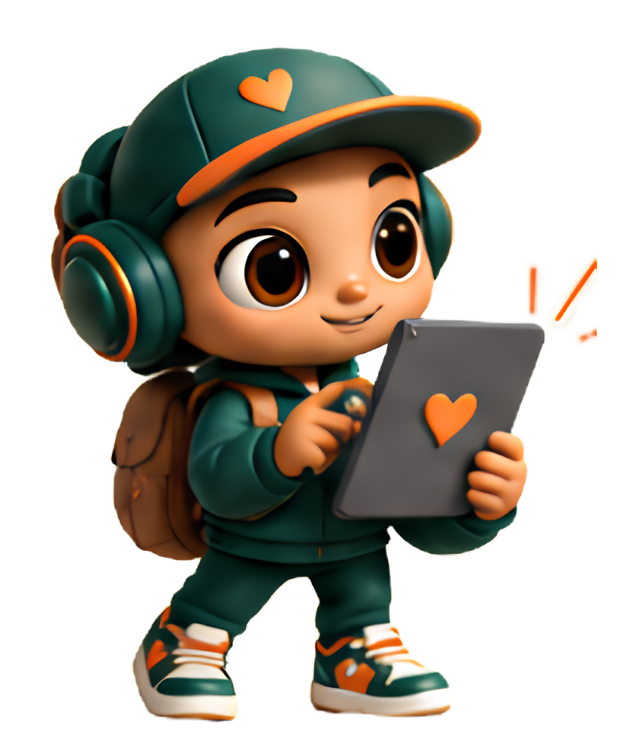 CareQuest — ONTDEK: mascotte met tablet